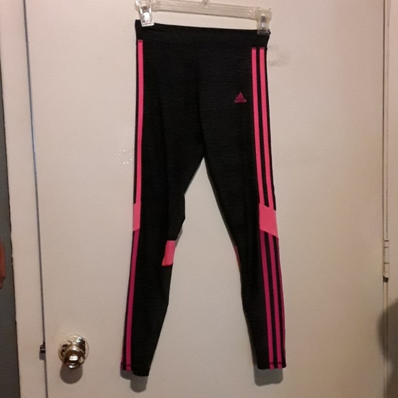 adidas Other - Adidas gray, pink, orange leggings